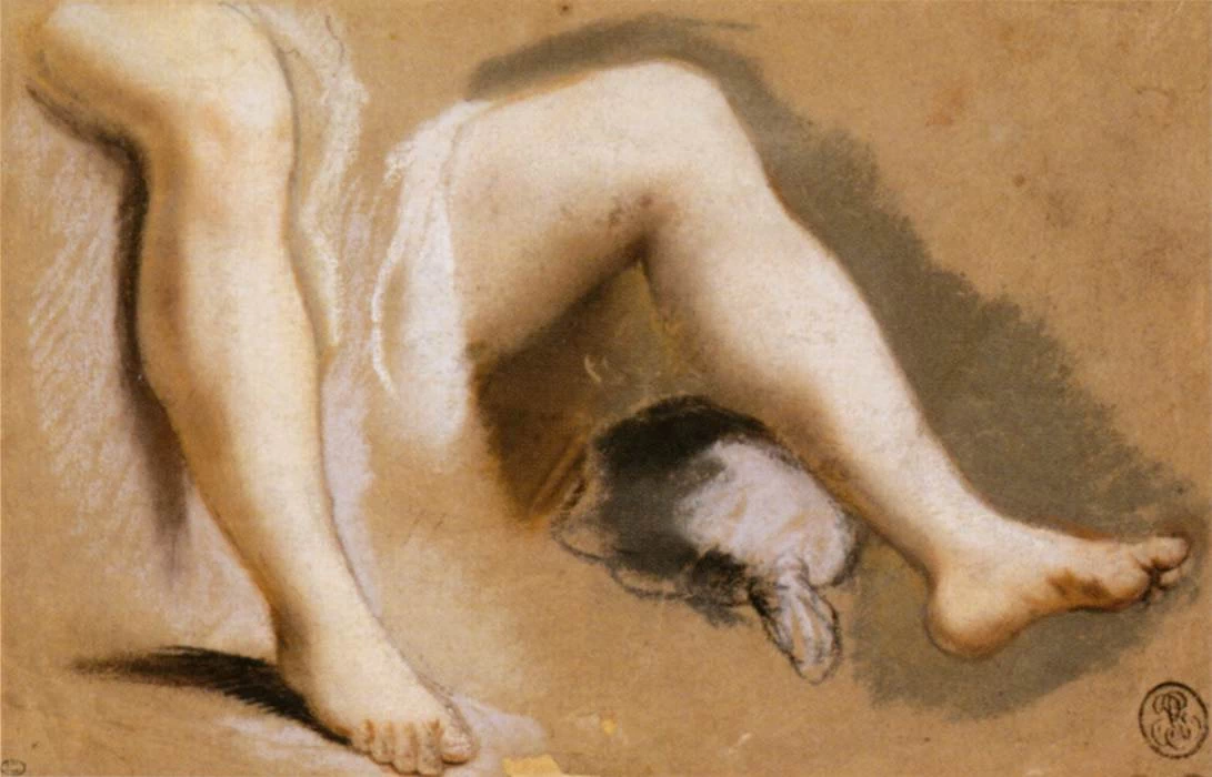36-Studio per le gambe di Campaspe – Museo del Louvre, Parigi